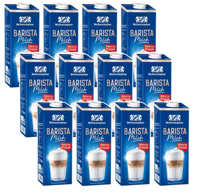 Weihenstephan BARISTA Milch 3,0 %, 12x1,0 l