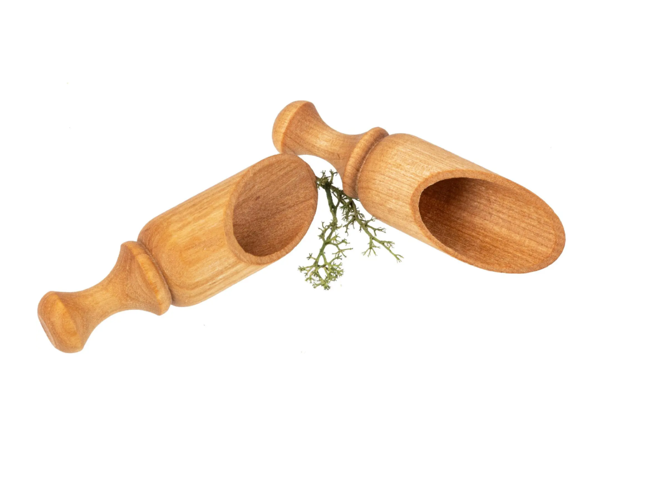 Kaffeeschaufel aus geöltem Kirschholz